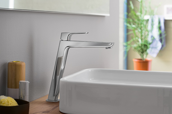 Acquario bathroom taps chrome