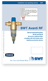 brand page bwt brochure avanti rf installation guide