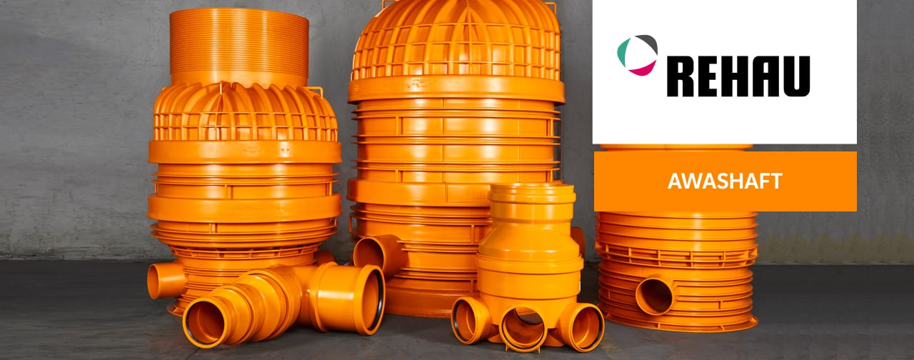 Assorted models Rehau Awashaft Maintenance Holes, Chambers and Shafts