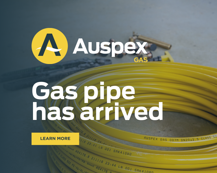 Auspex Gas Pipe has arrived