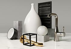 Hotel Inspired products, materials and textures