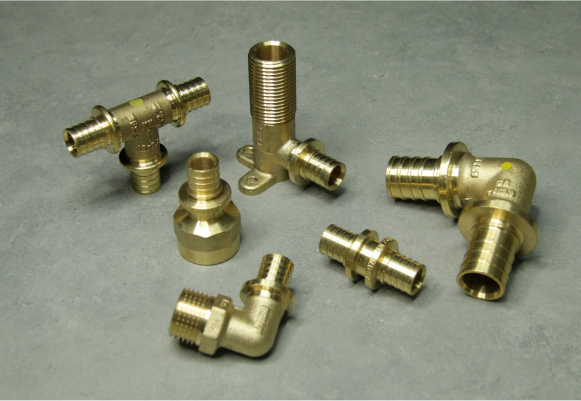 RAUTITAN ONE brass fittings