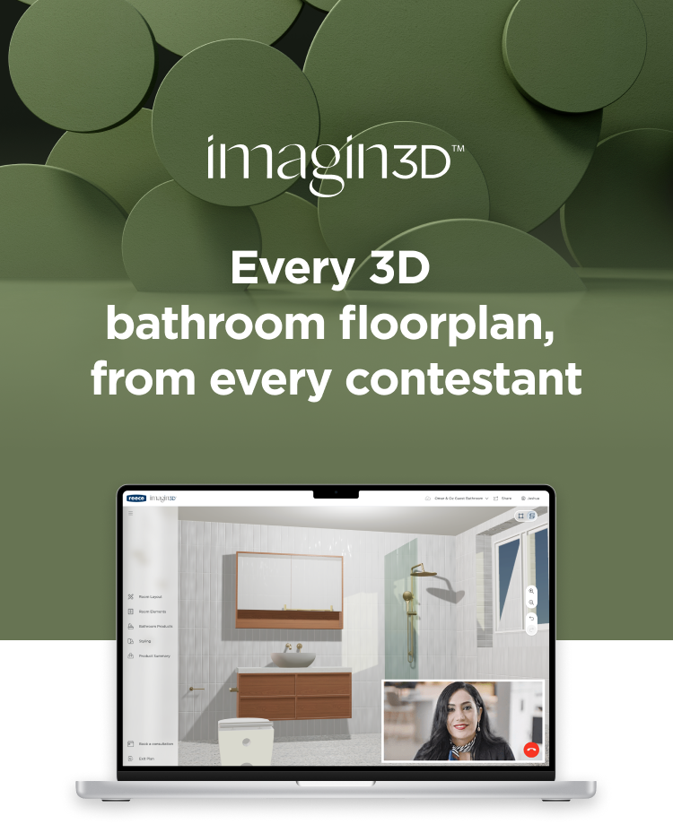 Imagin3d - Every 3D bathroom floorplan, from every contestant