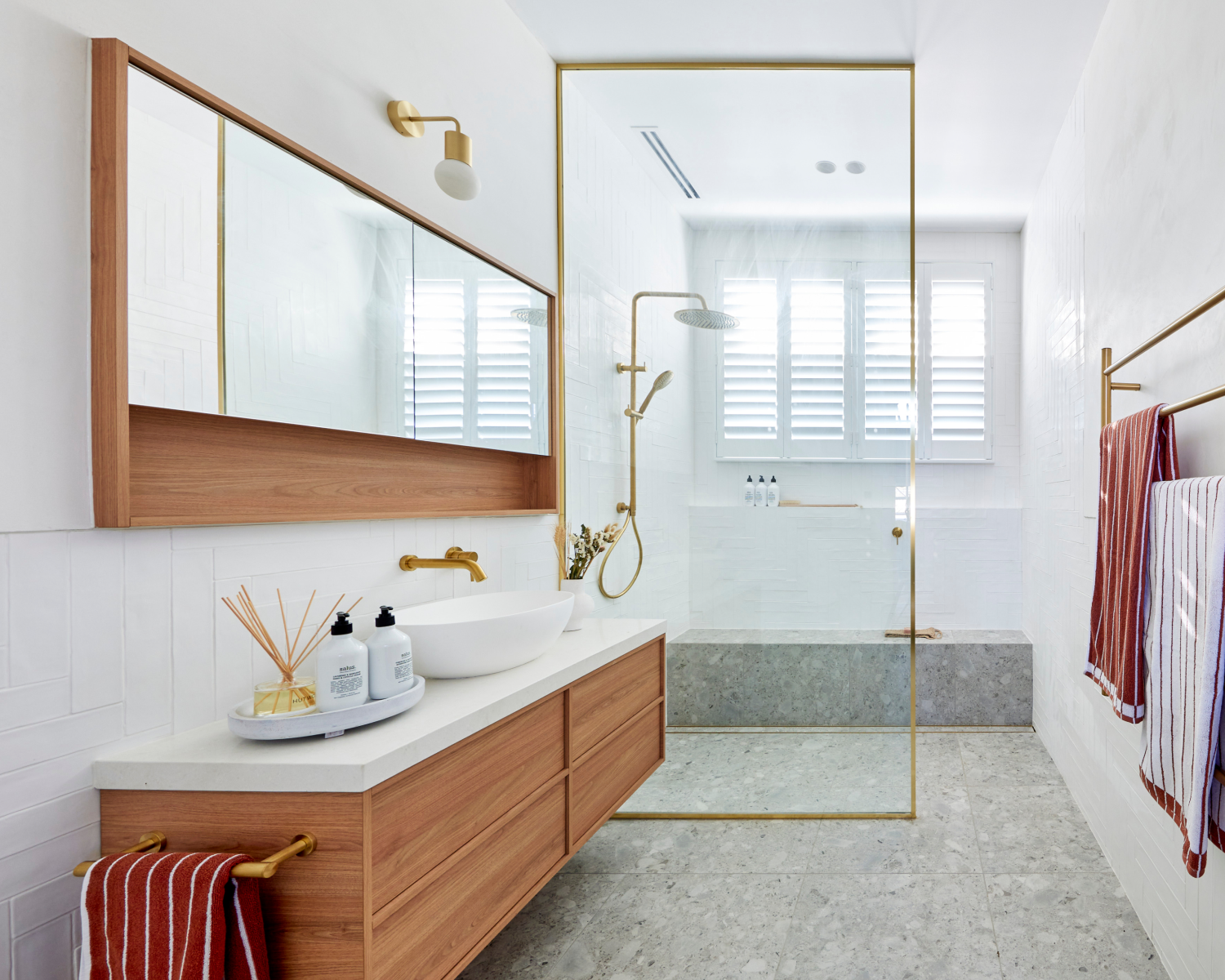 The Block's Oz and Omar's Guest Ensuite