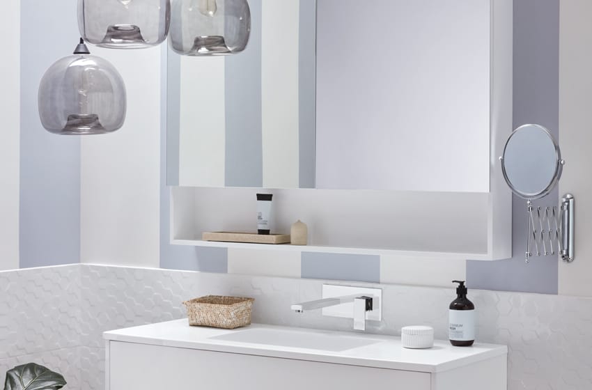 mirrored cabinet shaving cabinet