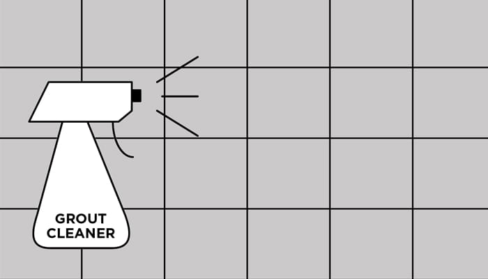 reece grout claning bathroom tiles