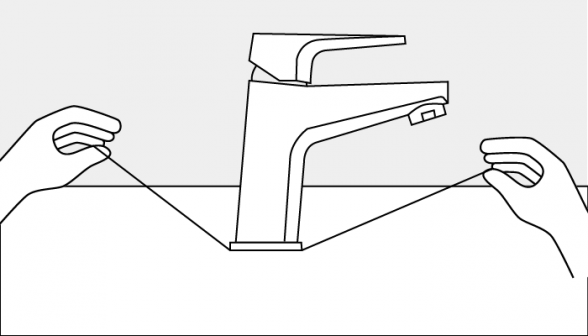 reece bathroom tap chrome