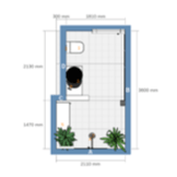 bathroom floorplan