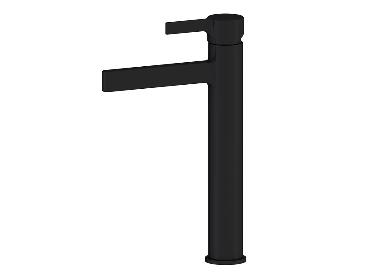 mizu extended basin mixer matte black v4